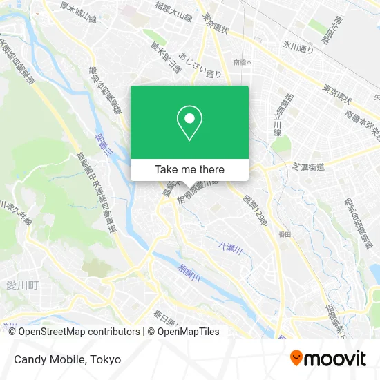 Candy Mobile map