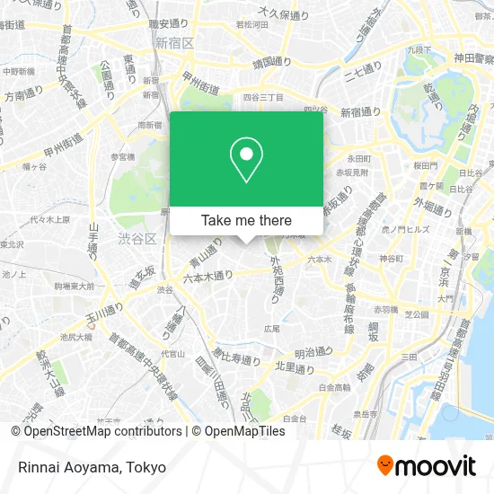 Rinnai Aoyama map