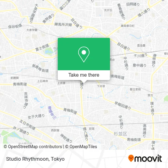 Studio Rhythmoon map