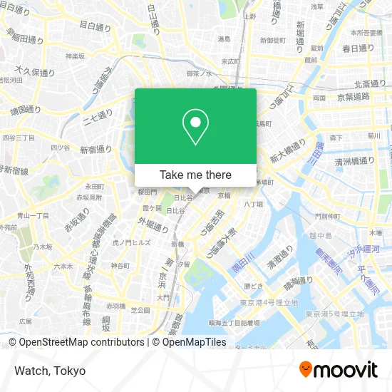 Watch map