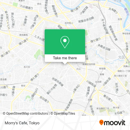 Morry's Cafe map