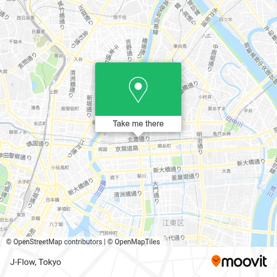 J-Flow map