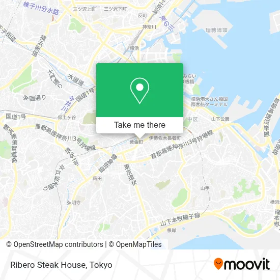 Ribero Steak House map