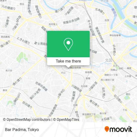 Bar Padma map