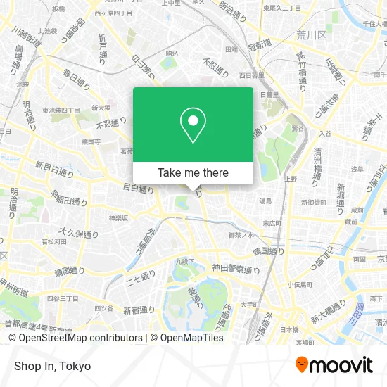 Shop In map
