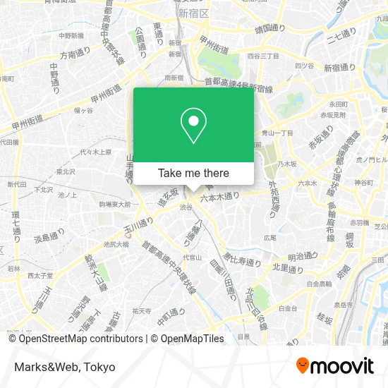 Marks&Web map