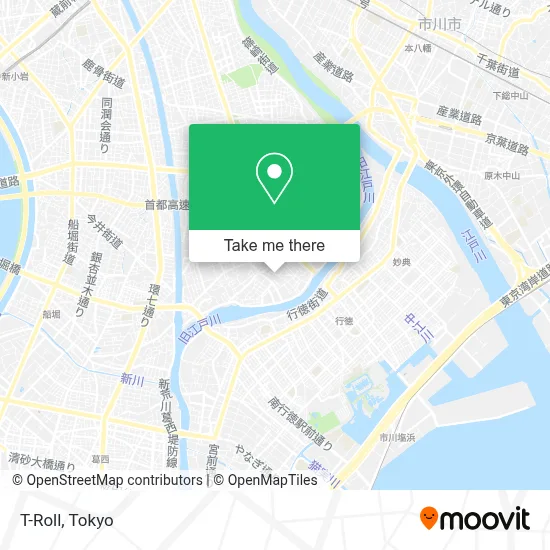 T-Roll map