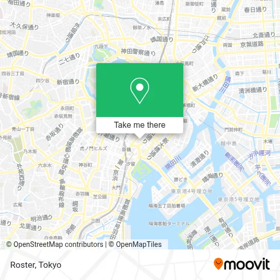 Roster map