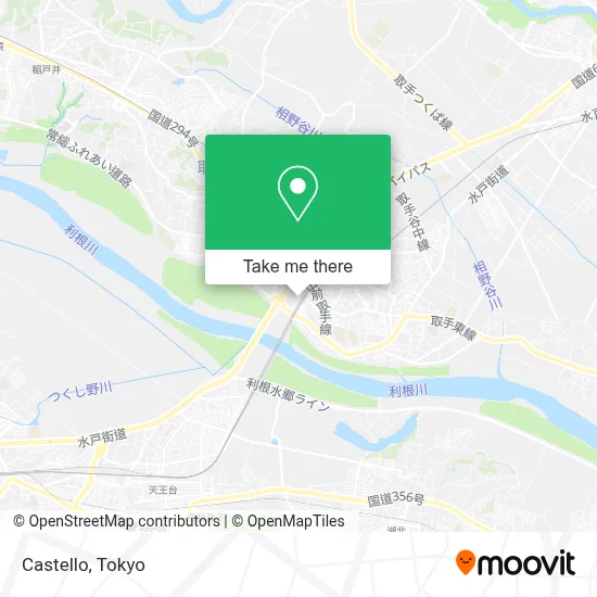 Castello map
