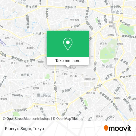 Ripery's Sugar map