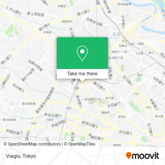 Viagio map