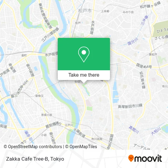 Zakka Cafe Tree-B map