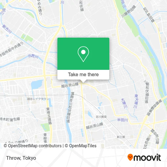 Throw map