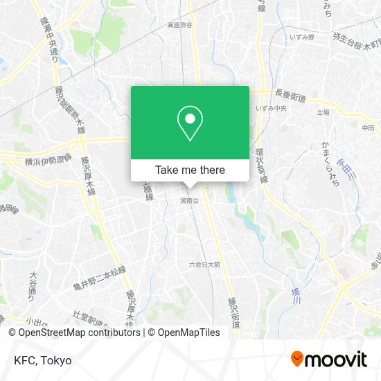 KFC map