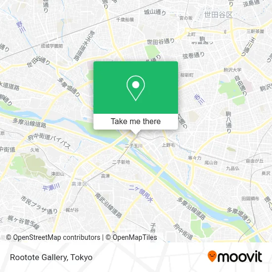 Rootote Gallery map