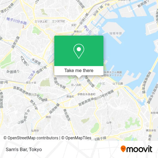 Sam's Bar map