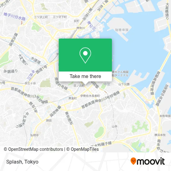 Splash map