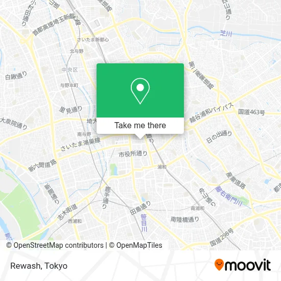 Rewash map