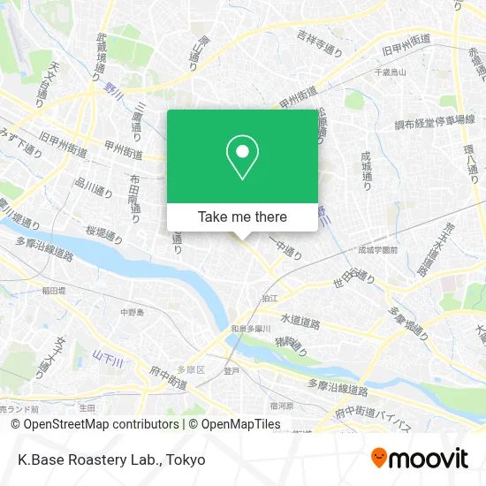 K.Base Roastery Lab. map