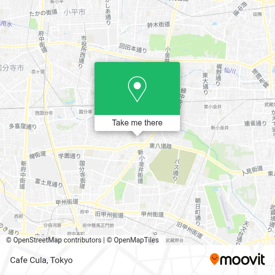 Cafe Cula map