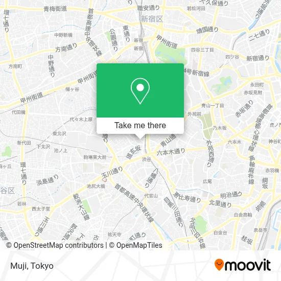Muji map