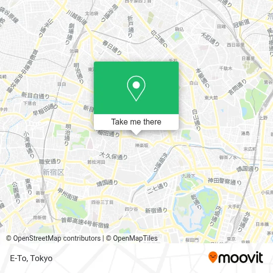E-To map