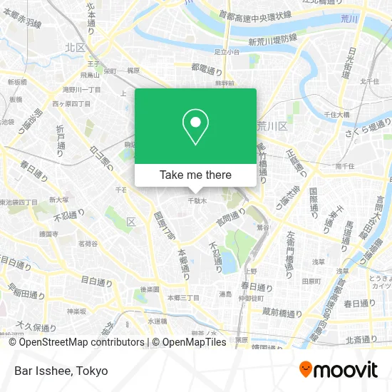 Bar Isshee map