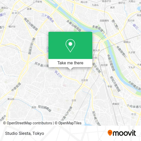Studio Siesta map