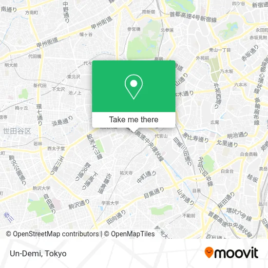 Un-Demi map