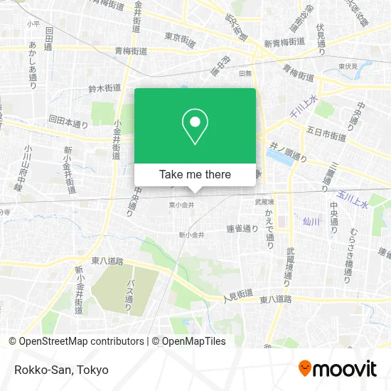 Rokko-San map
