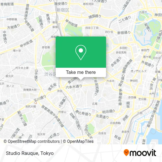 Studio Rauque map