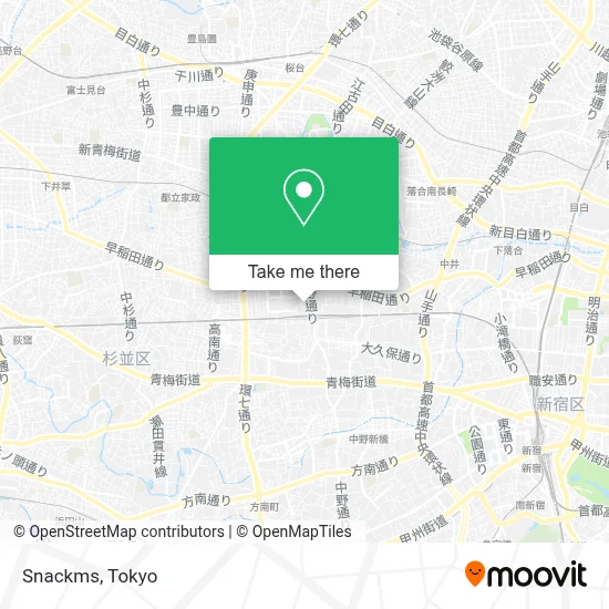 Snackms map