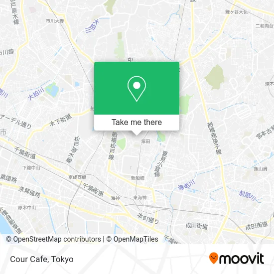 Cour Cafe map