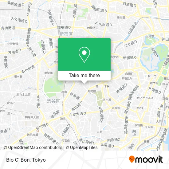 Bio C' Bon map