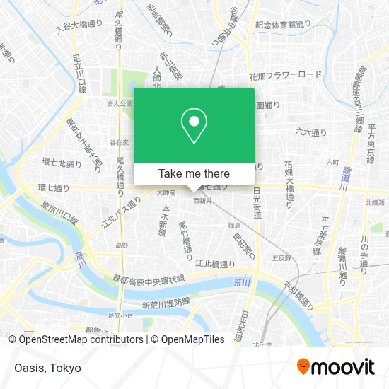 Oasis map
