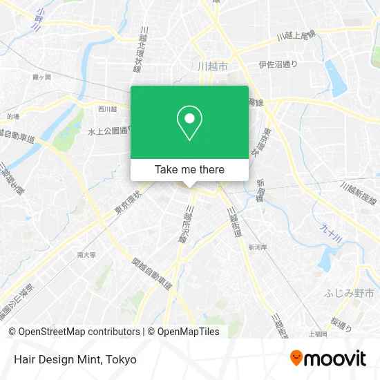 Hair Design Mint map