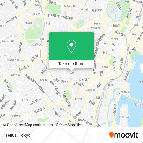 Tellus map