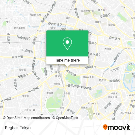 Regbar map