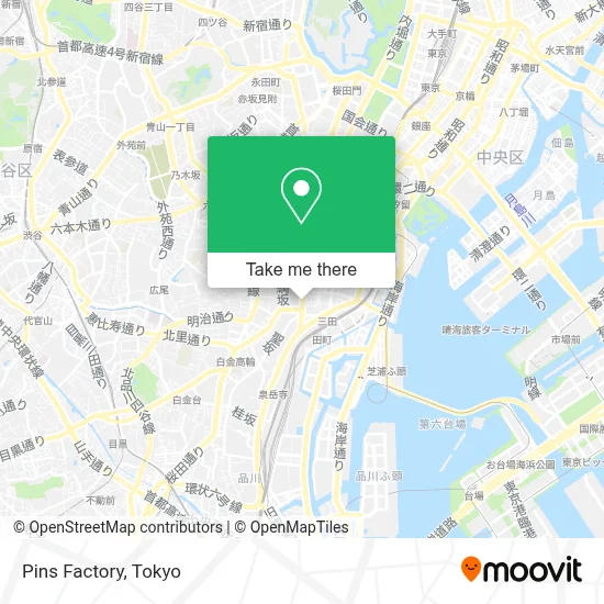 Pins Factory map