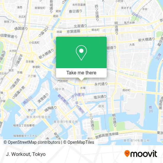 J. Workout map