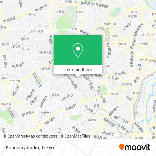 Kobeeraystudio map