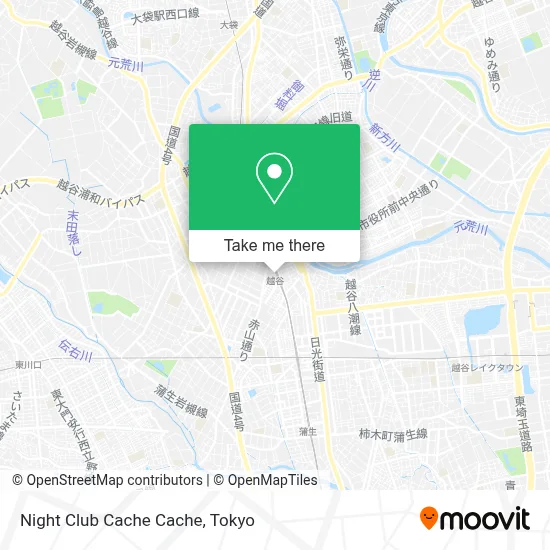 Night Club Cache Cache map