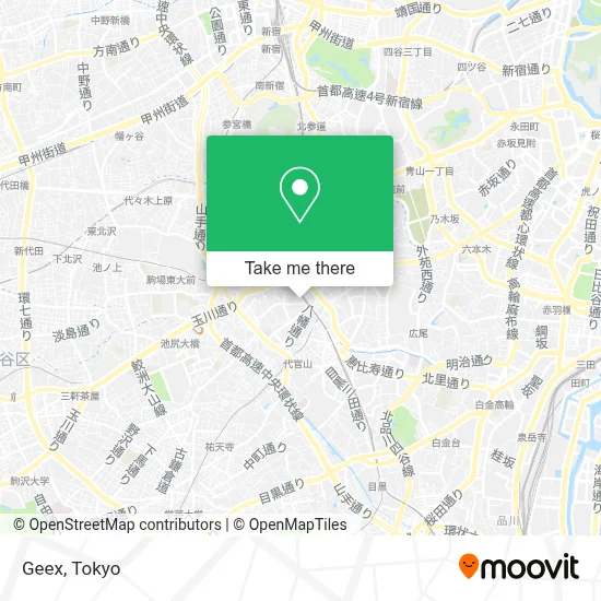 Geex map