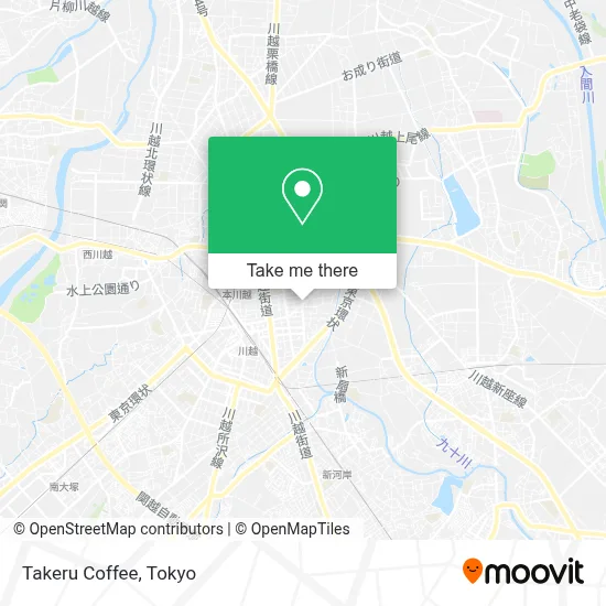 Takeru Coffee map
