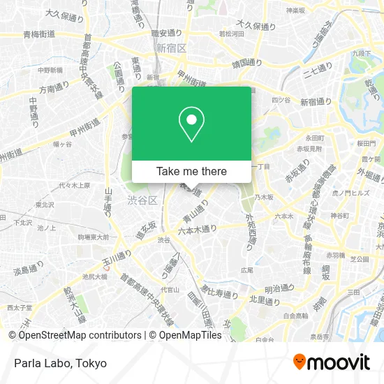 Parla Labo map