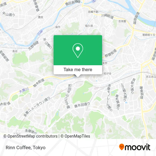 Rinn Coffee map