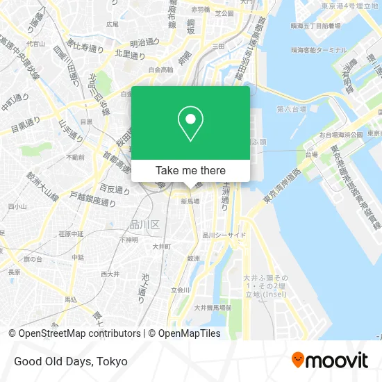 Good Old Days map