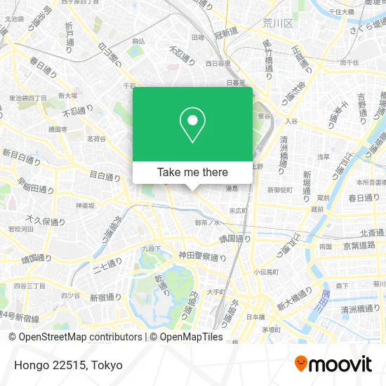 Hongo 22515 map