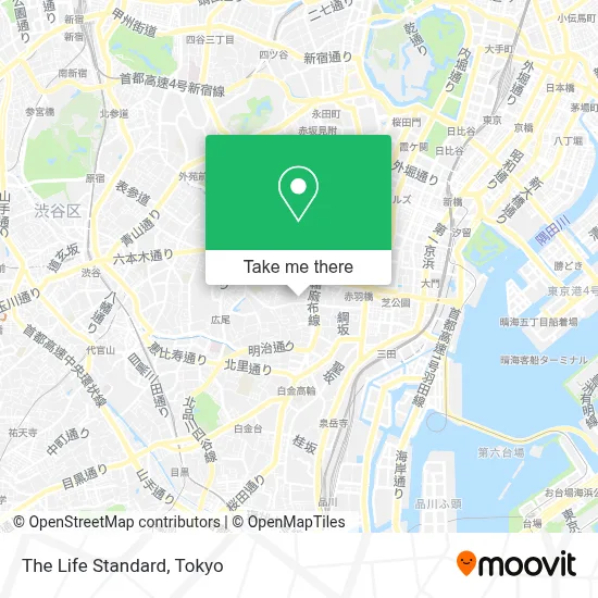 The Life Standard map