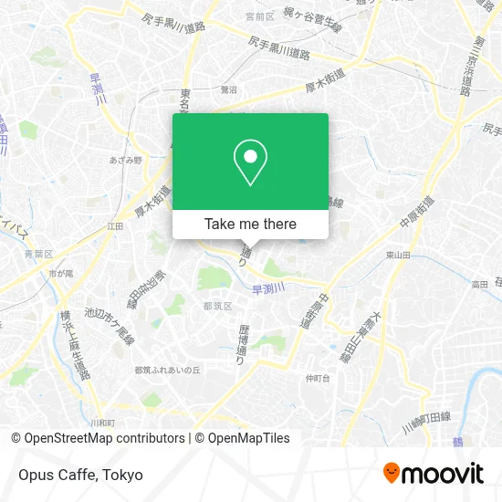 Opus Caffe map